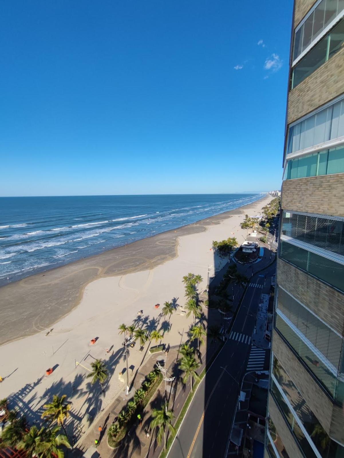 Apartamento Kitnet Pe Na Areia Praia Ocian Praia Grande  Esterno foto