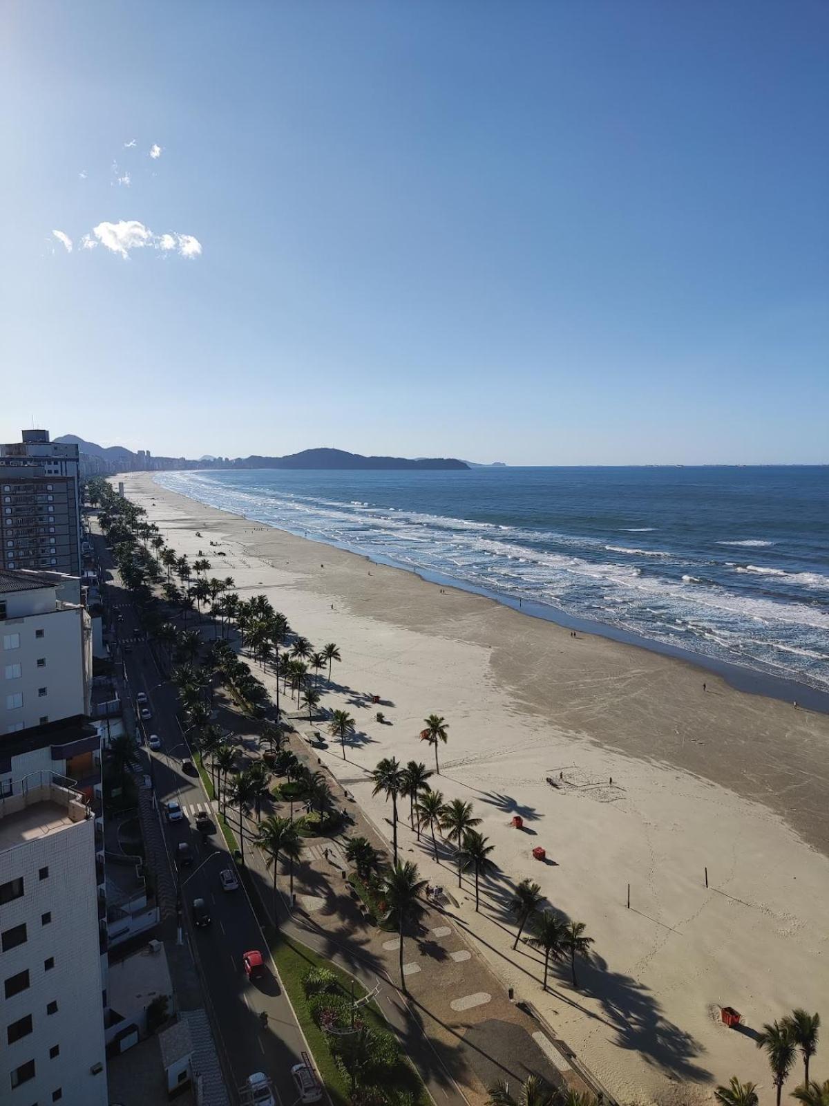 Apartamento Kitnet Pe Na Areia Praia Ocian Praia Grande  Esterno foto