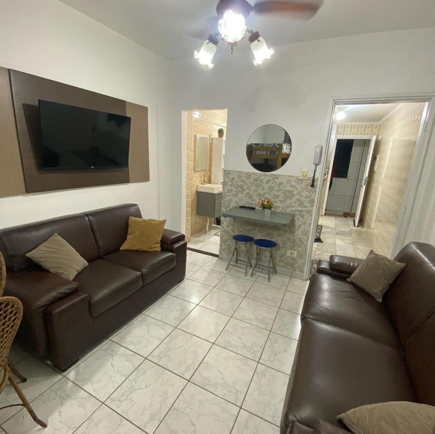 Apartamento Kitnet Pe Na Areia Praia Ocian Praia Grande  Esterno foto