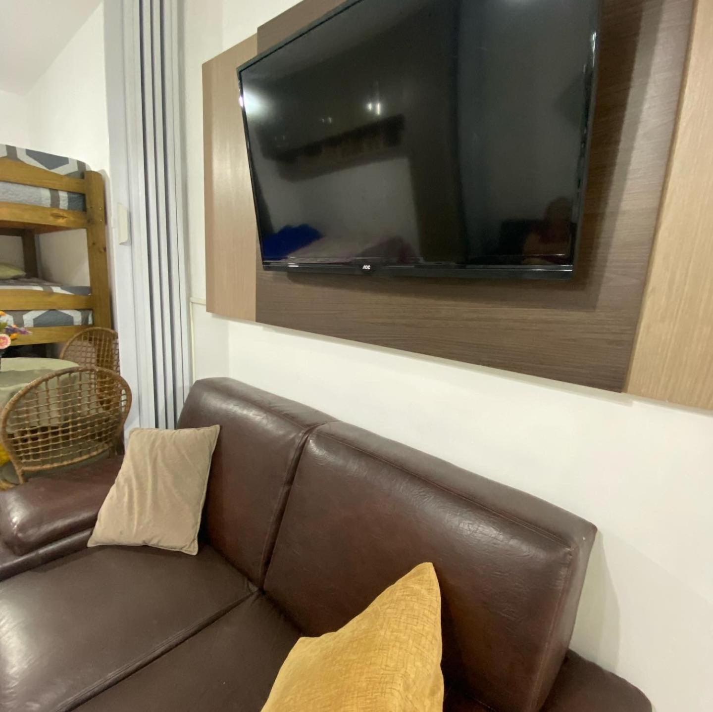 Apartamento Kitnet Pe Na Areia Praia Ocian Praia Grande  Esterno foto