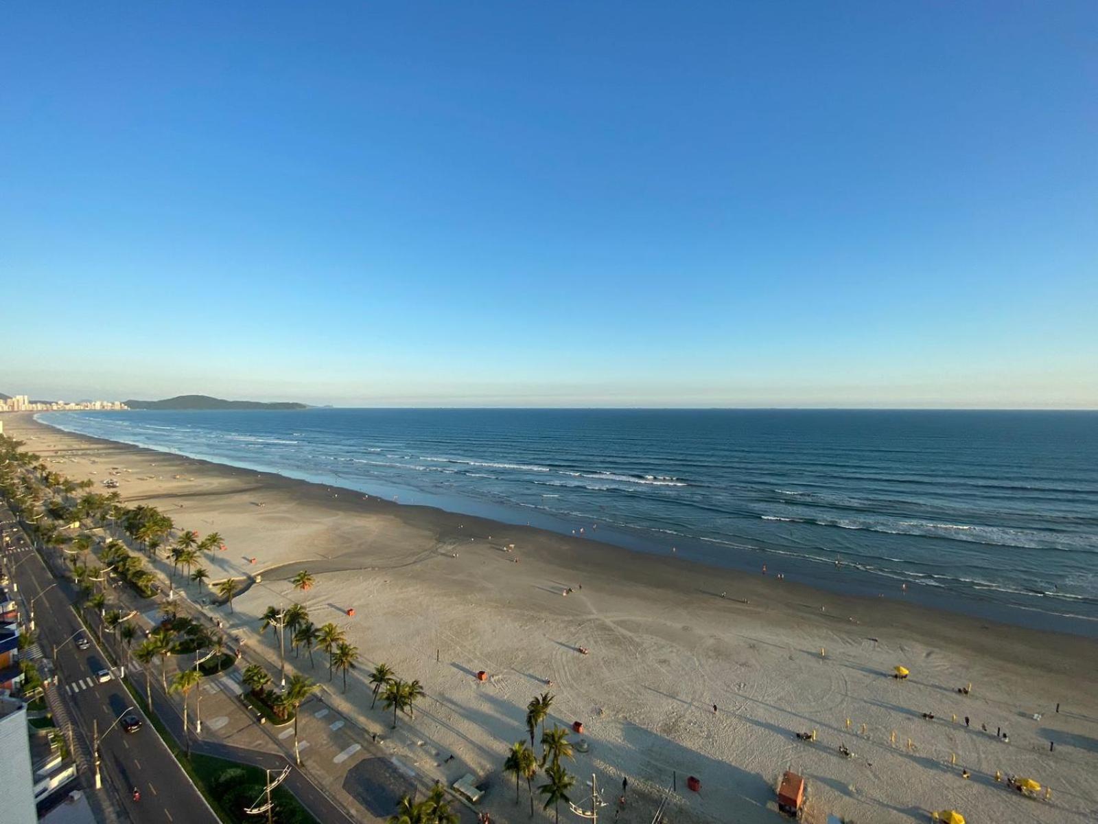 Apartamento Kitnet Pe Na Areia Praia Ocian Praia Grande  Esterno foto