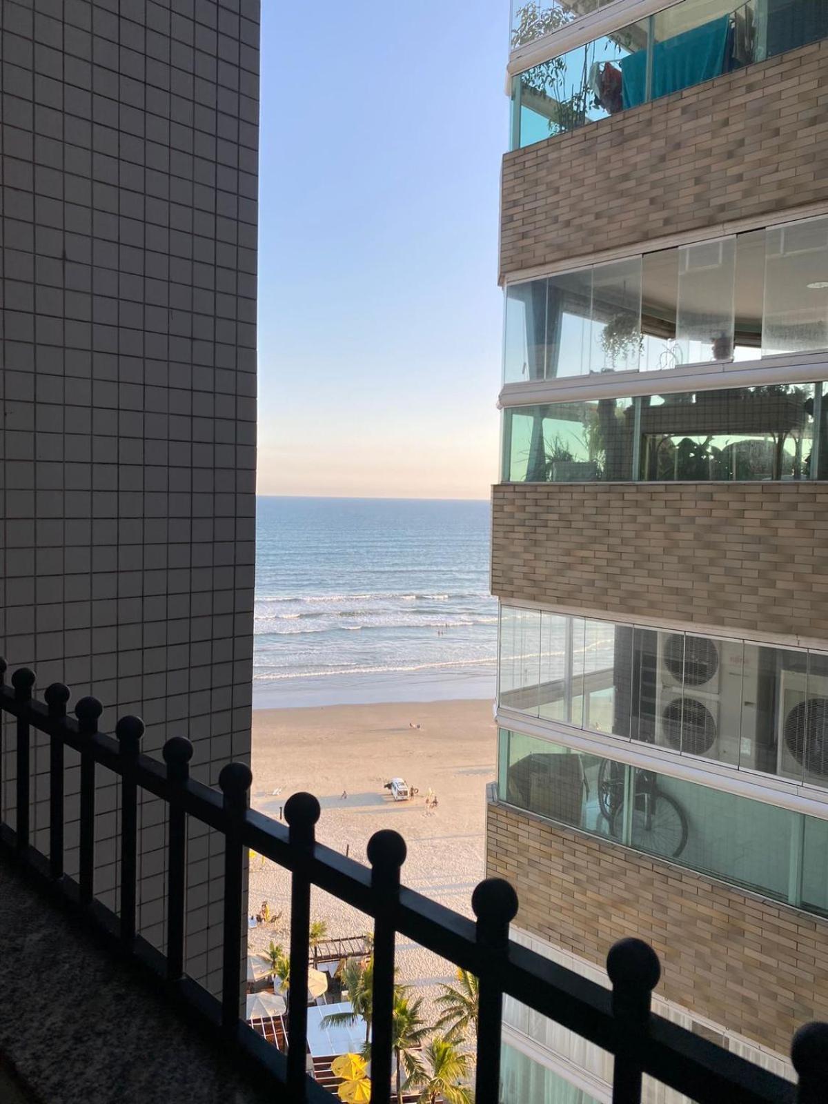 Apartamento Kitnet Pe Na Areia Praia Ocian Praia Grande  Esterno foto